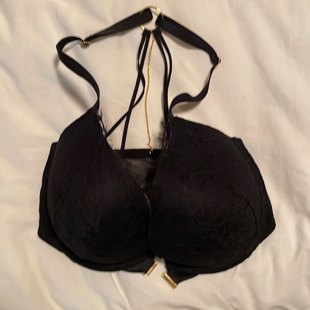 Beautiful black lace, push-up bra by Victoria secrets